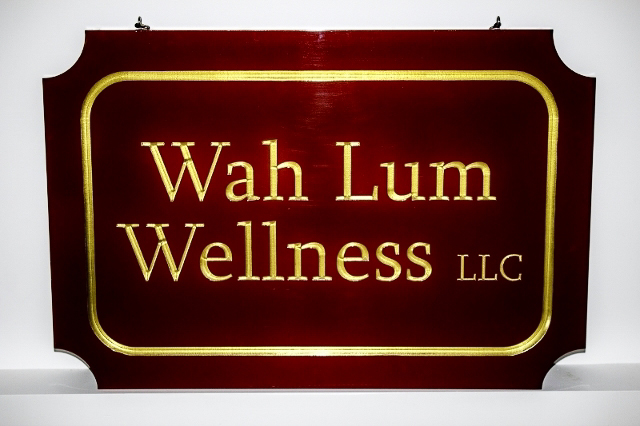 Wah Lum Wellness Sign.